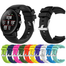 Load image into Gallery viewer, 22MM Silicone Watch Band Wrist Strap for AMAZFIT Pace Stratos 2 / 2S
